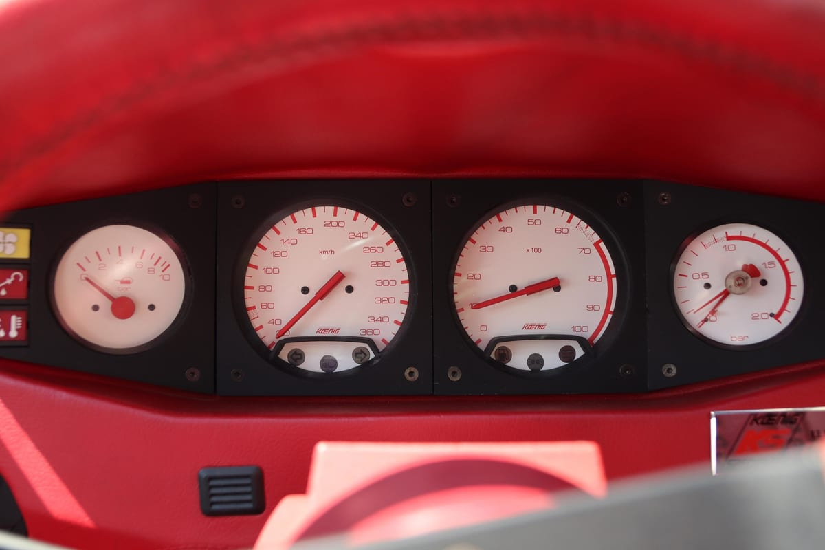 1990 Ferrari Testarossa Koenig Competition Evolution KCE1000 — photo 17