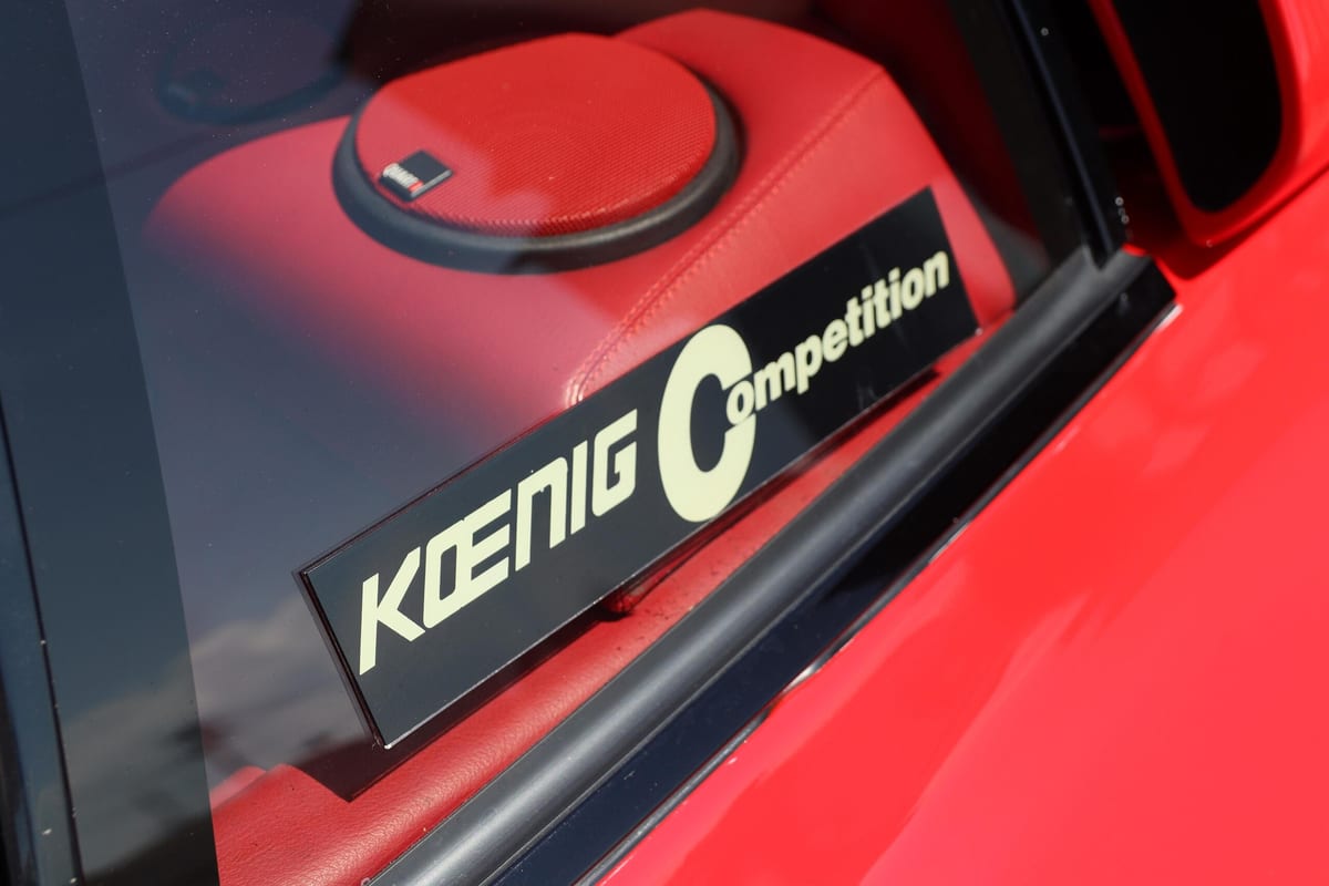 1990 Ferrari Testarossa Koenig Competition Evolution KCE1000 — photo 29