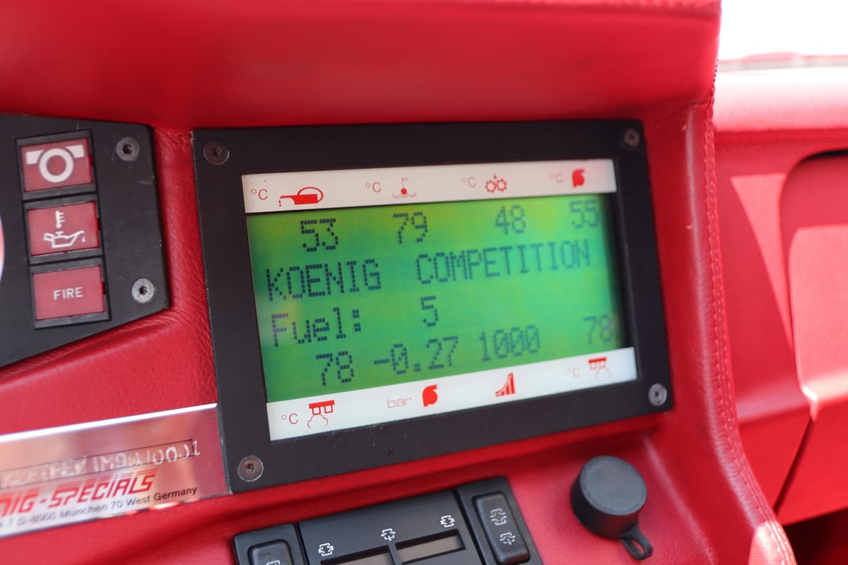 1990 Ferrari Testarossa Koenig Competition Evolution KCE1000 — photo 18
